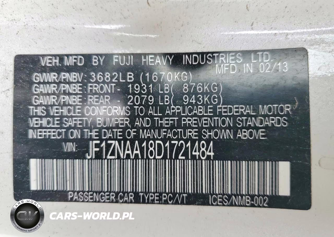 2013 Scion Fr-S Base VIN:JF1ZNAA18D1721484 - 12