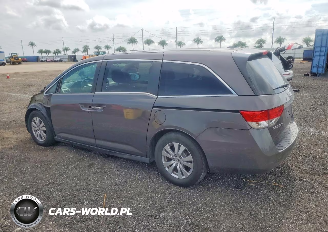 2016 Honda Odyssey Exl VIN:5FNRL5H63GB059592 - 2