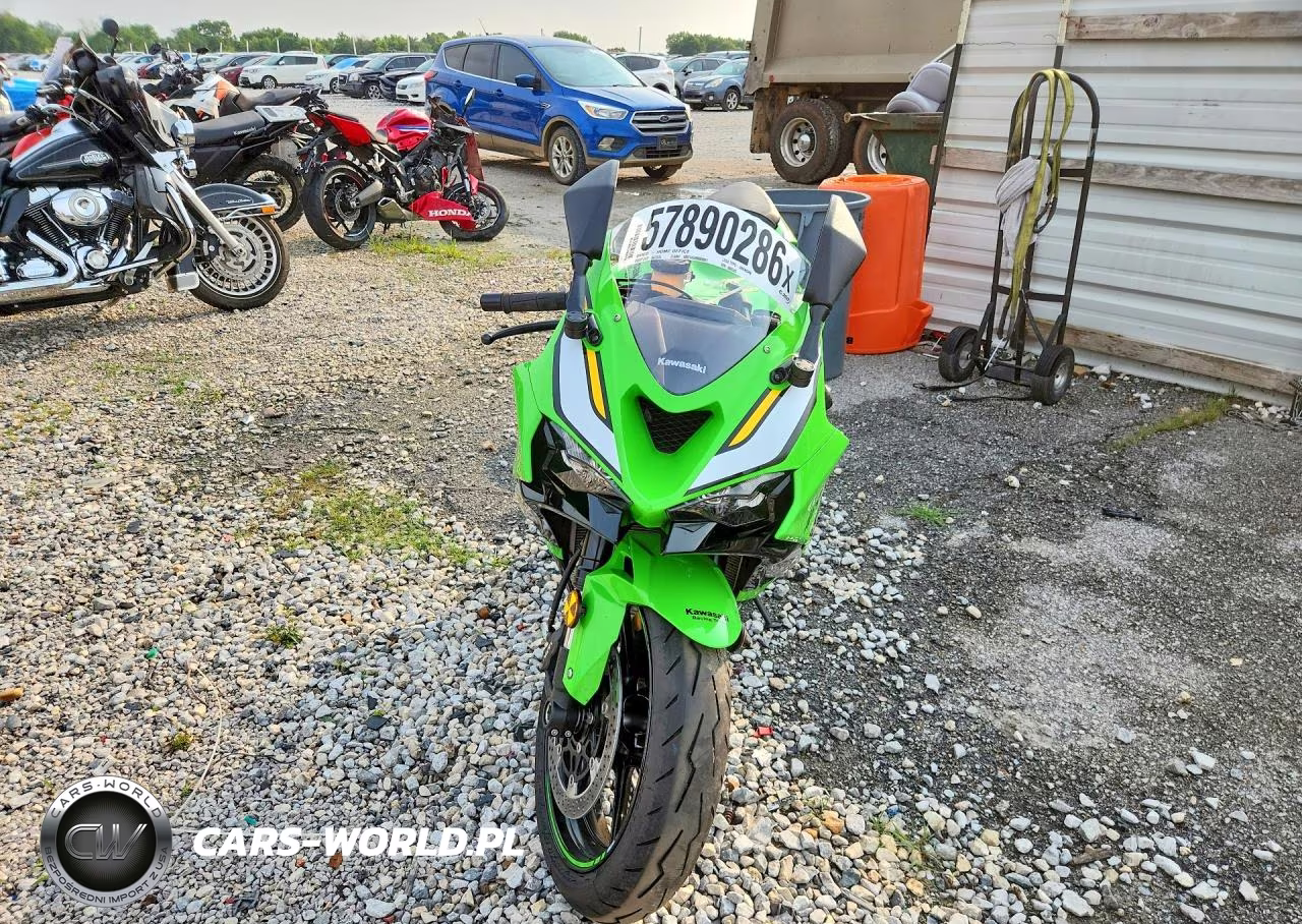 2025 Kawasaki Zx636 K VIN:JKBZXJK11SA008349 - 2