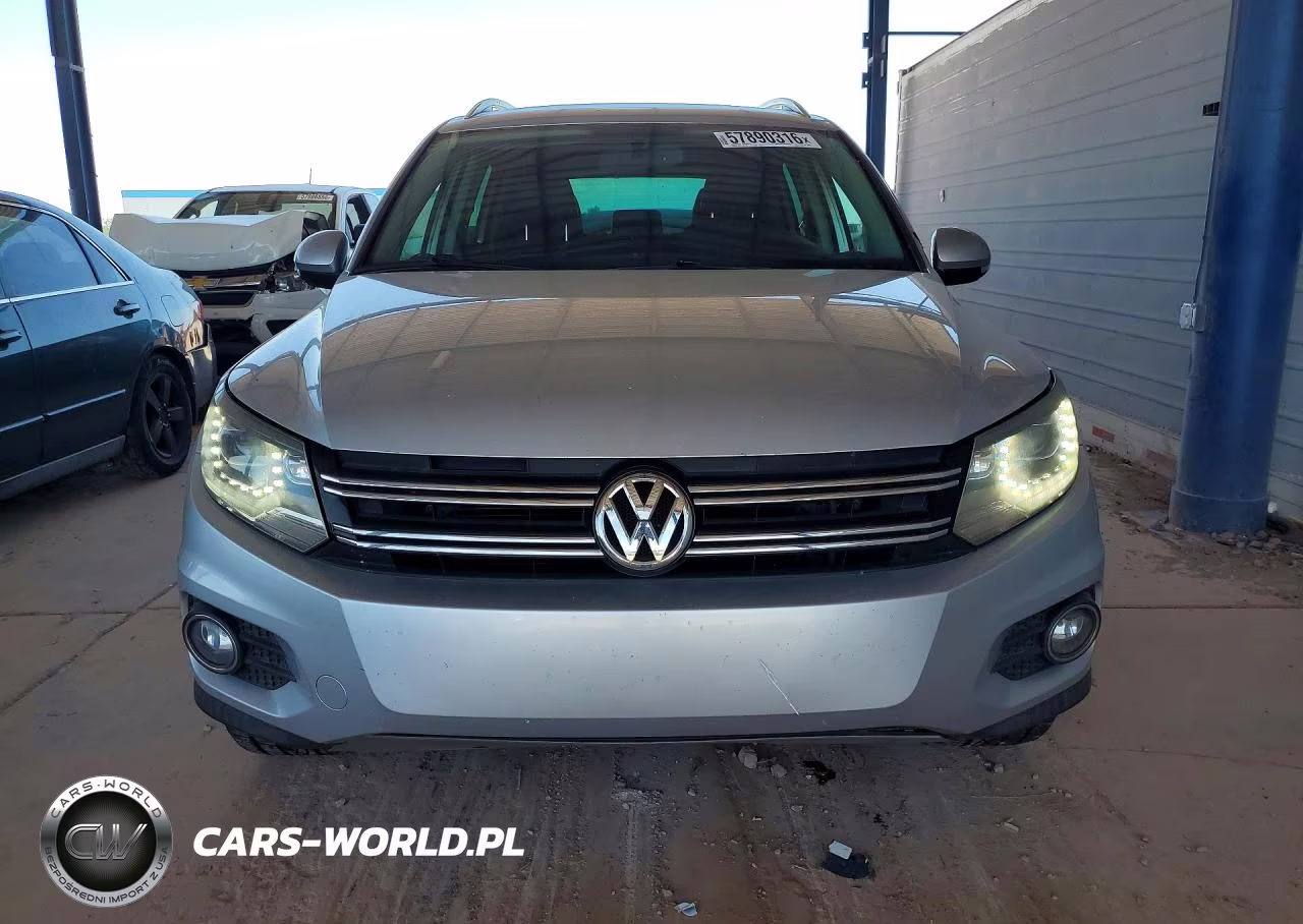 2016 Volkswagen Tiguan S VIN:WVGAV7AX1GW580890 - 5