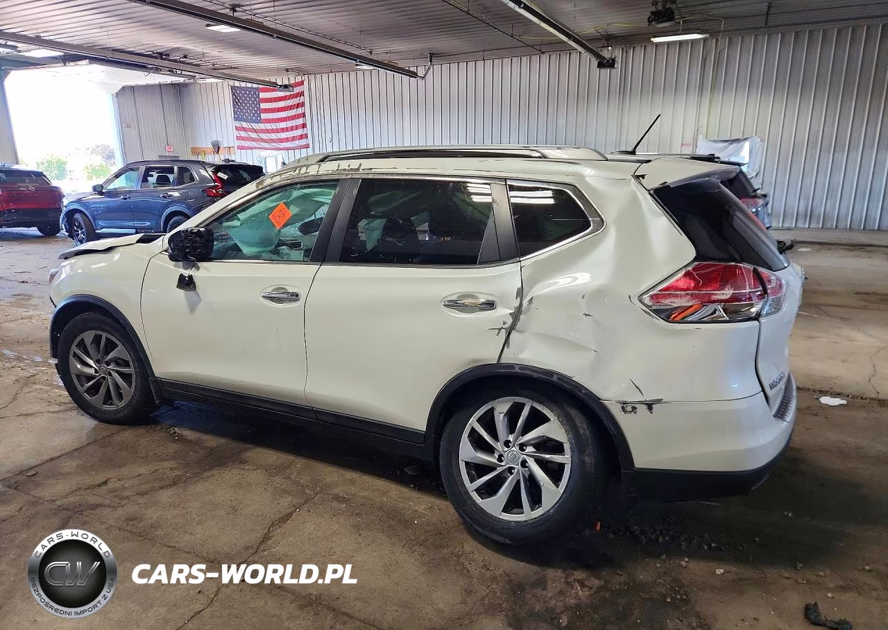 2015 Nissan Rogue Sl VIN:5N1AT2MV0FC842935 - 2