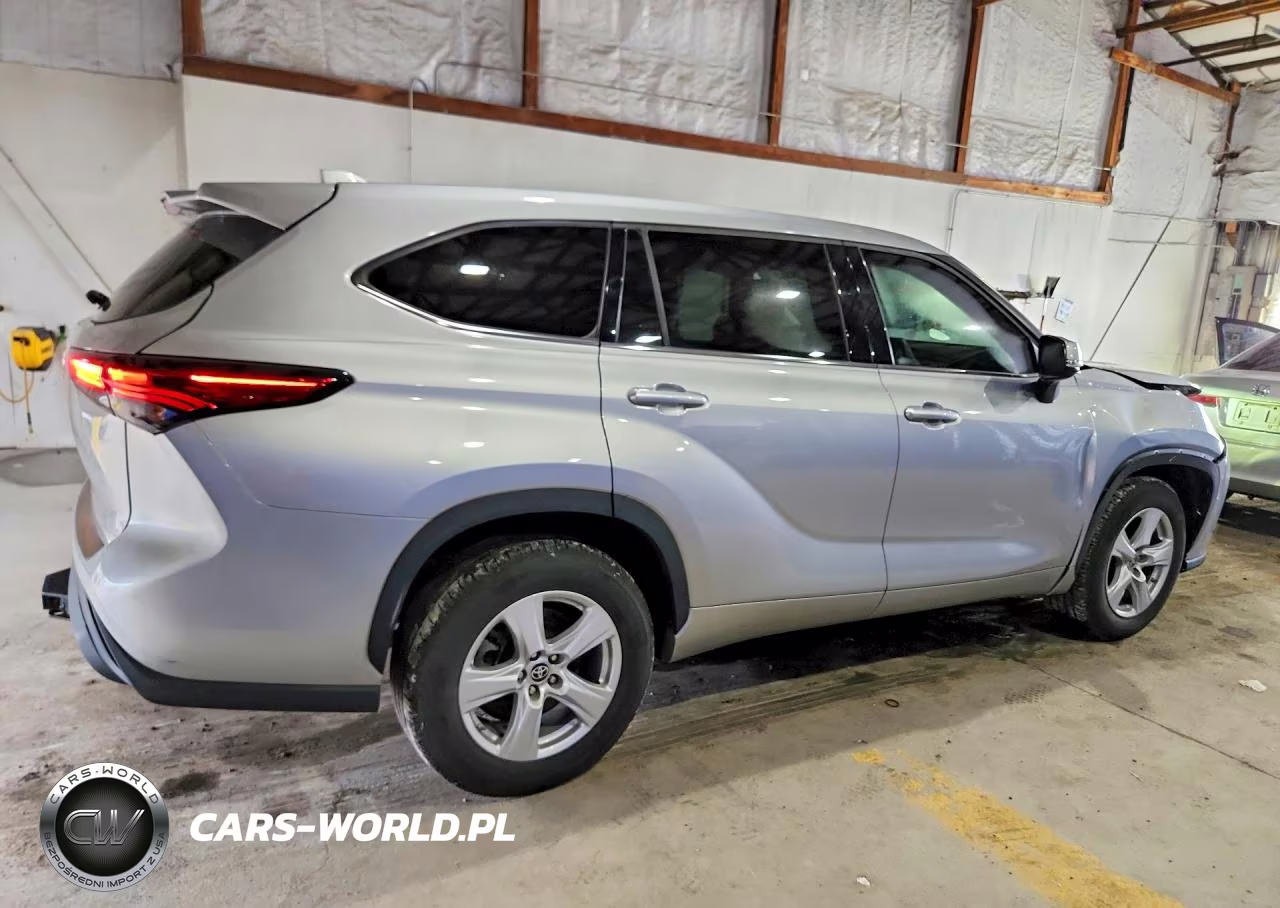 2021 Toyota Highlander L VIN:5TDCZRAH4MS531913 - 3