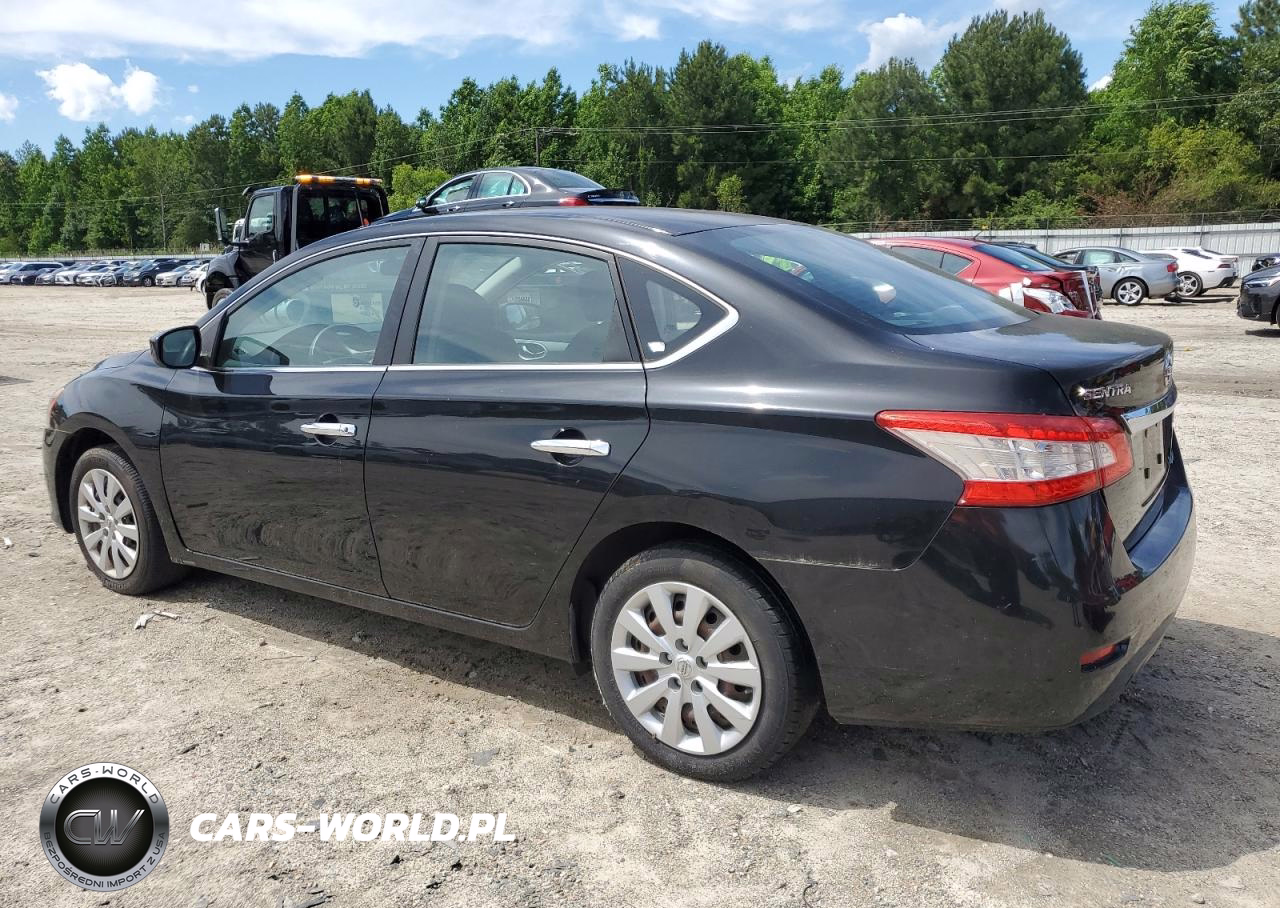 2013 Nissan Sentra S VIN:1N4AB7AP5DN909336 - 2