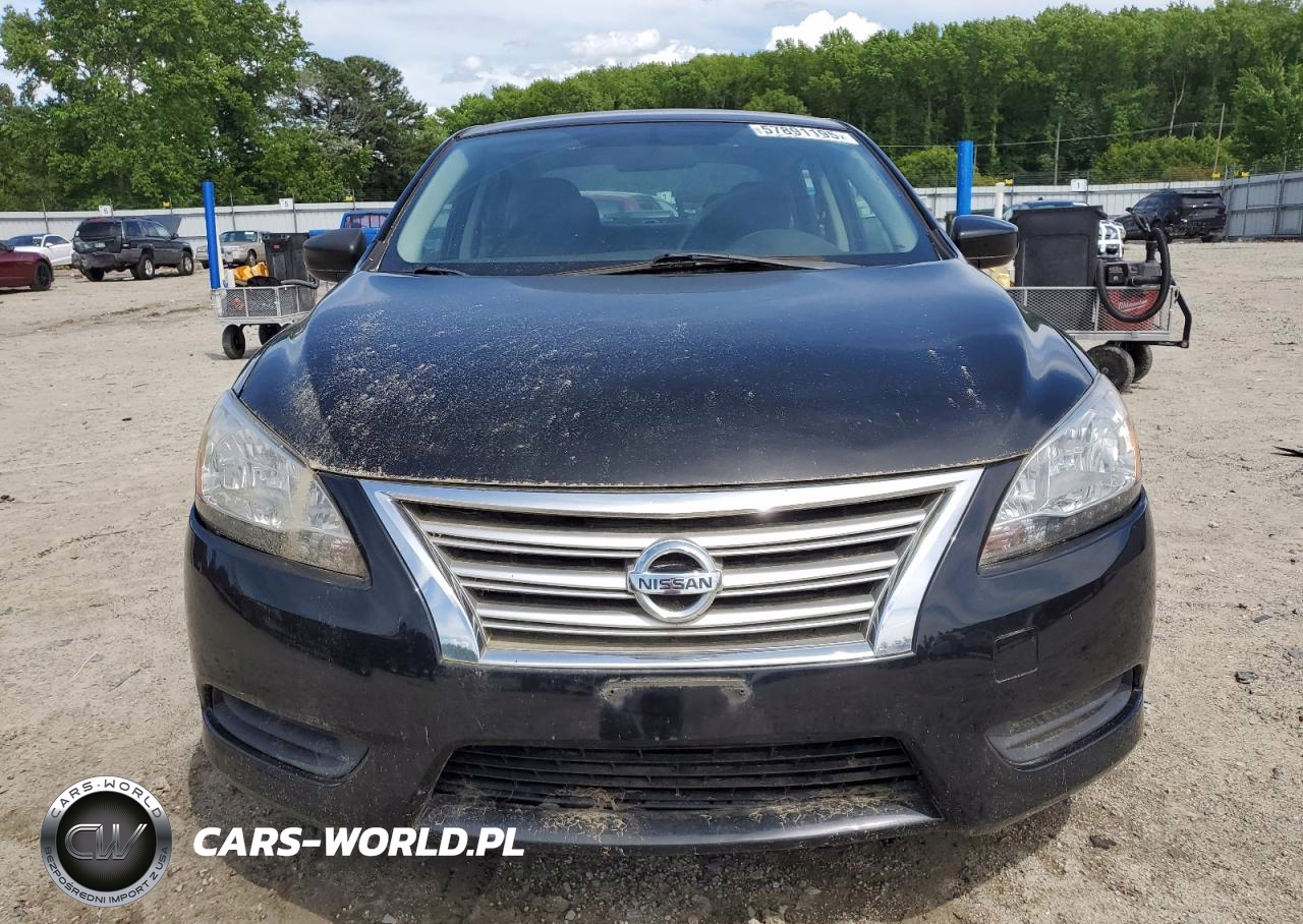 2013 Nissan Sentra S VIN:1N4AB7AP5DN909336 - 5