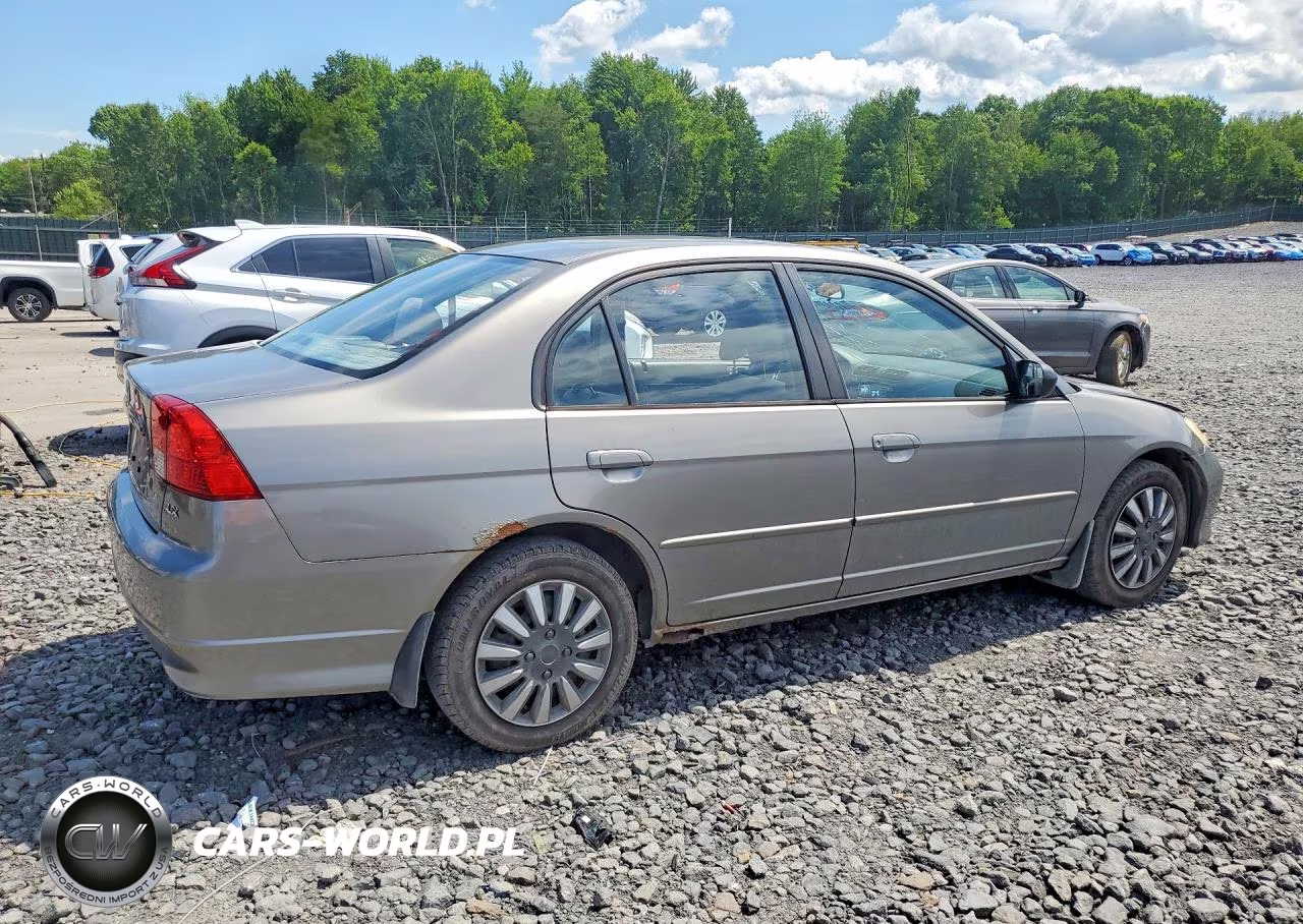 2005 Honda Civic Lx VIN:JHMES165X5S006715 - 3
