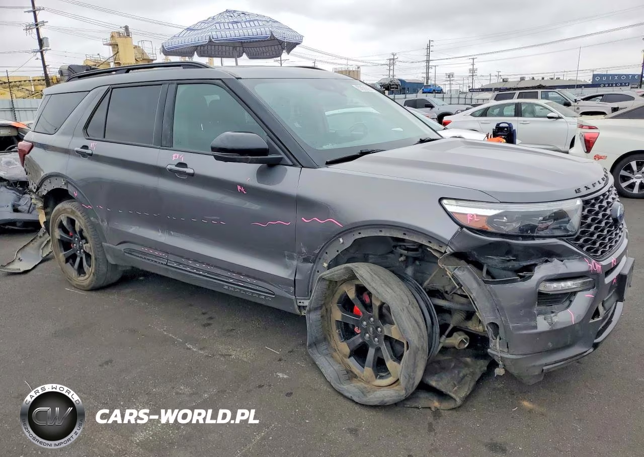 2021 Ford Explorer St VIN:1FM5K8GC4MGB70949 - 4