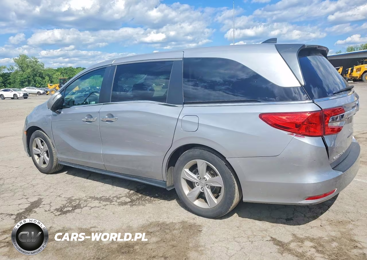 2019 Honda Odyssey Exl VIN:5FNRL6H74KB122383 - 2