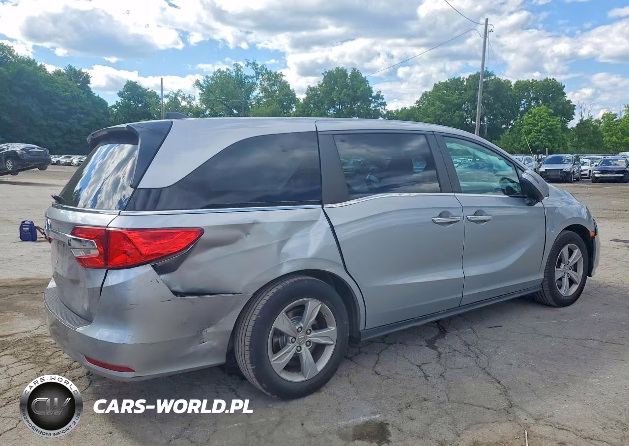 2019 Honda Odyssey Exl VIN:5FNRL6H74KB122383 - 3