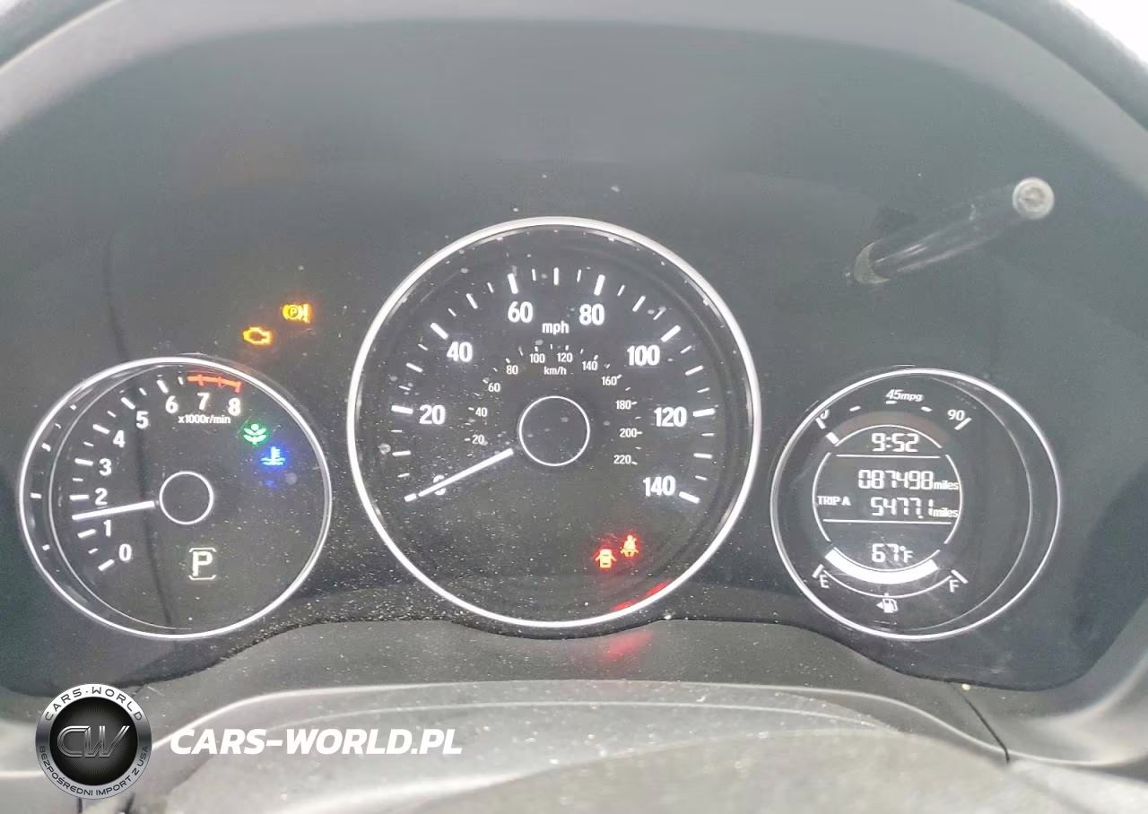 2020 Honda Hr-V Lx VIN:3CZRU6H38LM721837 - 9