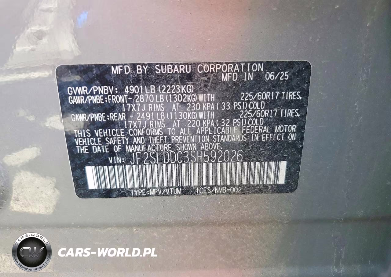 2025 Subaru Forester Premium VIN:JF2SLDDC3SH592026 - 12