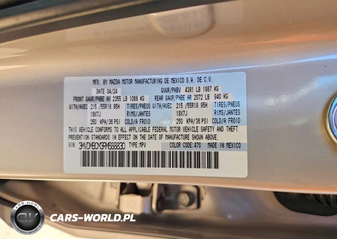 2024 Mazda Cx-30 Preferred VIN:3MVDMBCM3RM688830 - 14
