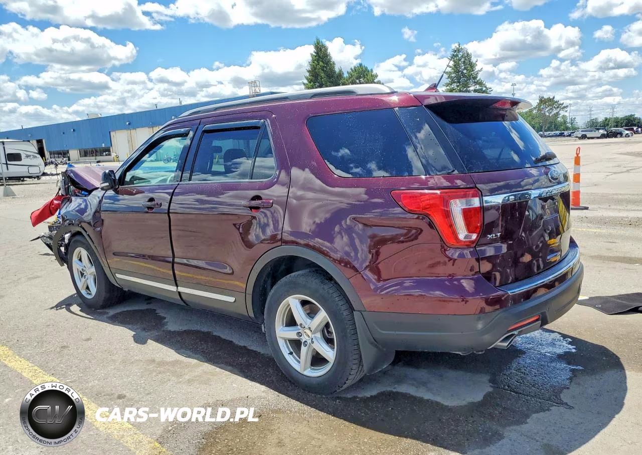 2018 Ford Explorer Xlt VIN:1FM5K7D83JGC25588 - 2