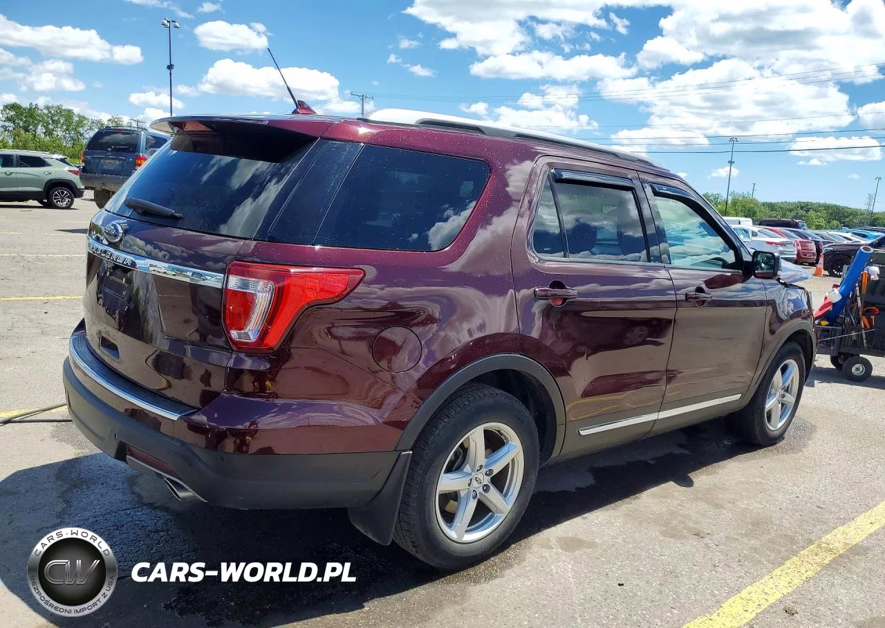 2018 Ford Explorer Xlt VIN:1FM5K7D83JGC25588 - 3