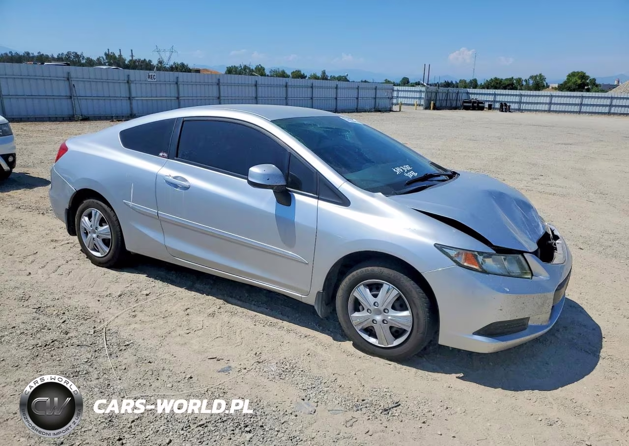 2013 Honda Civic Lx VIN:2HGFG3B59DH515341 - 4