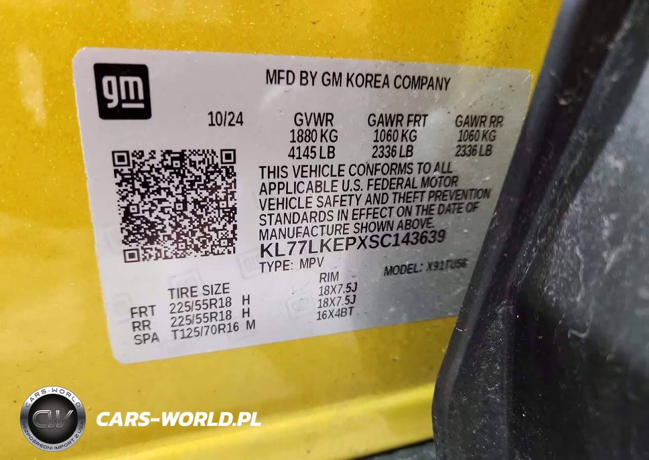 2025 Chevrolet Trax Activ VIN:KL77LKEPXSC143639 - 13