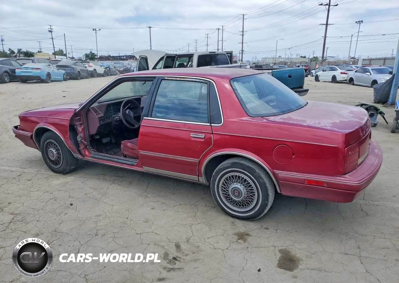 1993 Oldsmobile Cutlass Ciera S VIN:1G3AG54N1P6315626 - 2