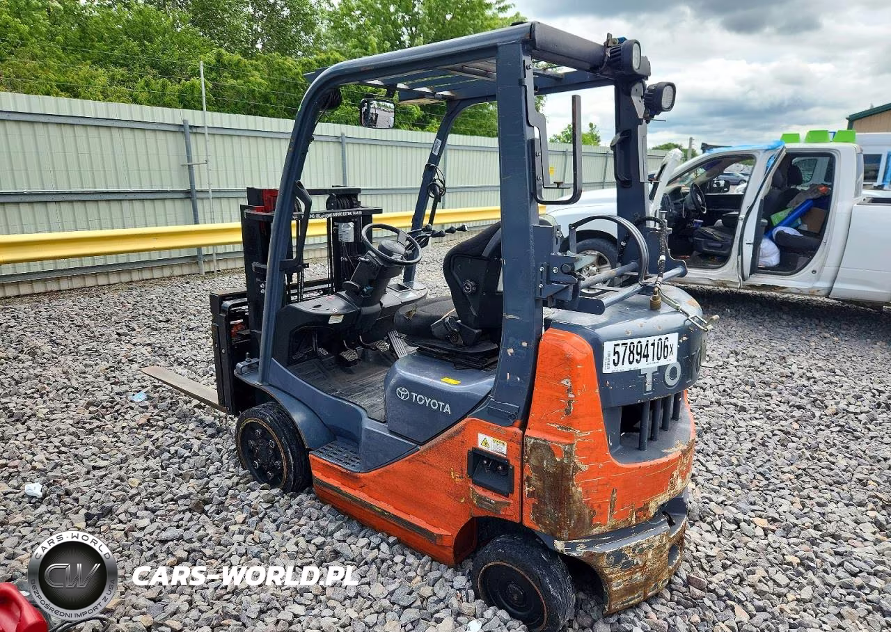 2016 Toyota 8Fgcu20 Forklift VIN:75458 - 3