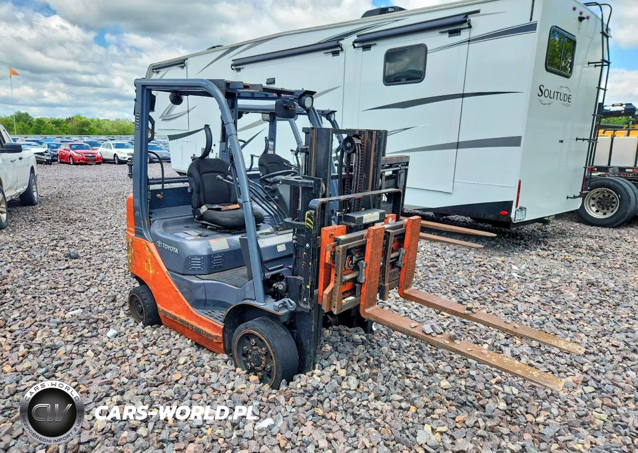 2014 Toyota 8Fgcu20 Forklift – zdjęcie 1 z 10