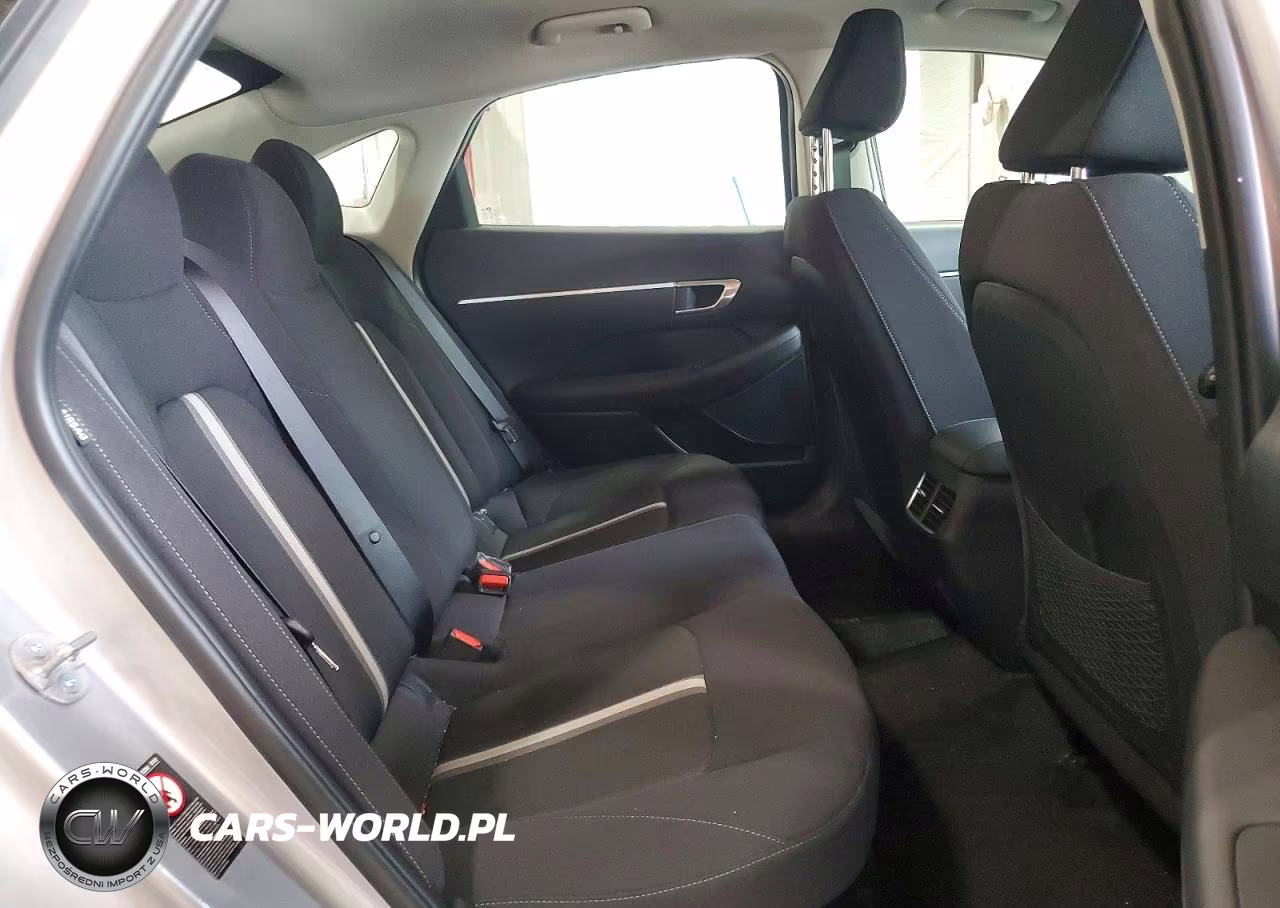 2023 Hyundai Sonata Hybrid Blue VIN:KMHL24JJXPA081367 - 10
