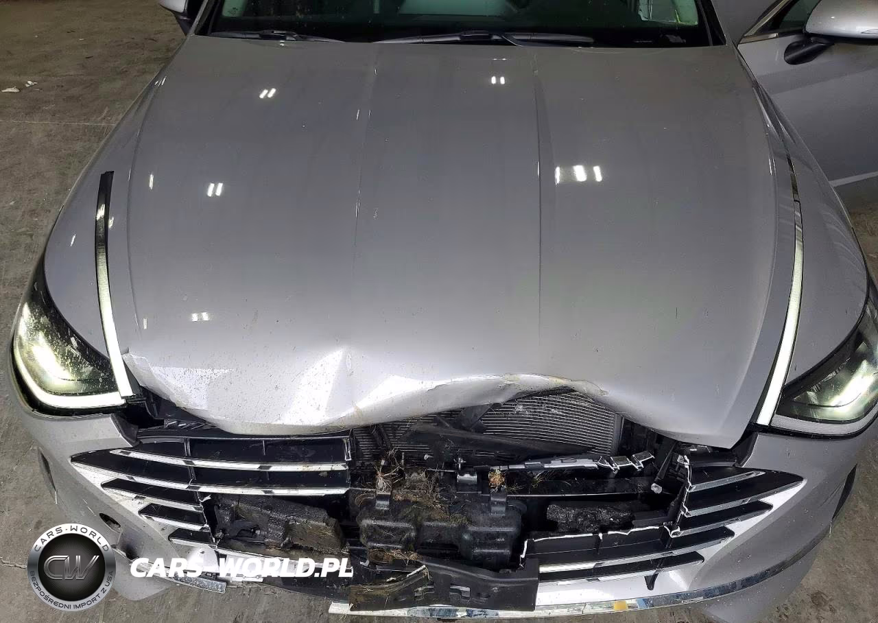 2023 Hyundai Sonata Hybrid Blue VIN:KMHL24JJXPA081367 - 11