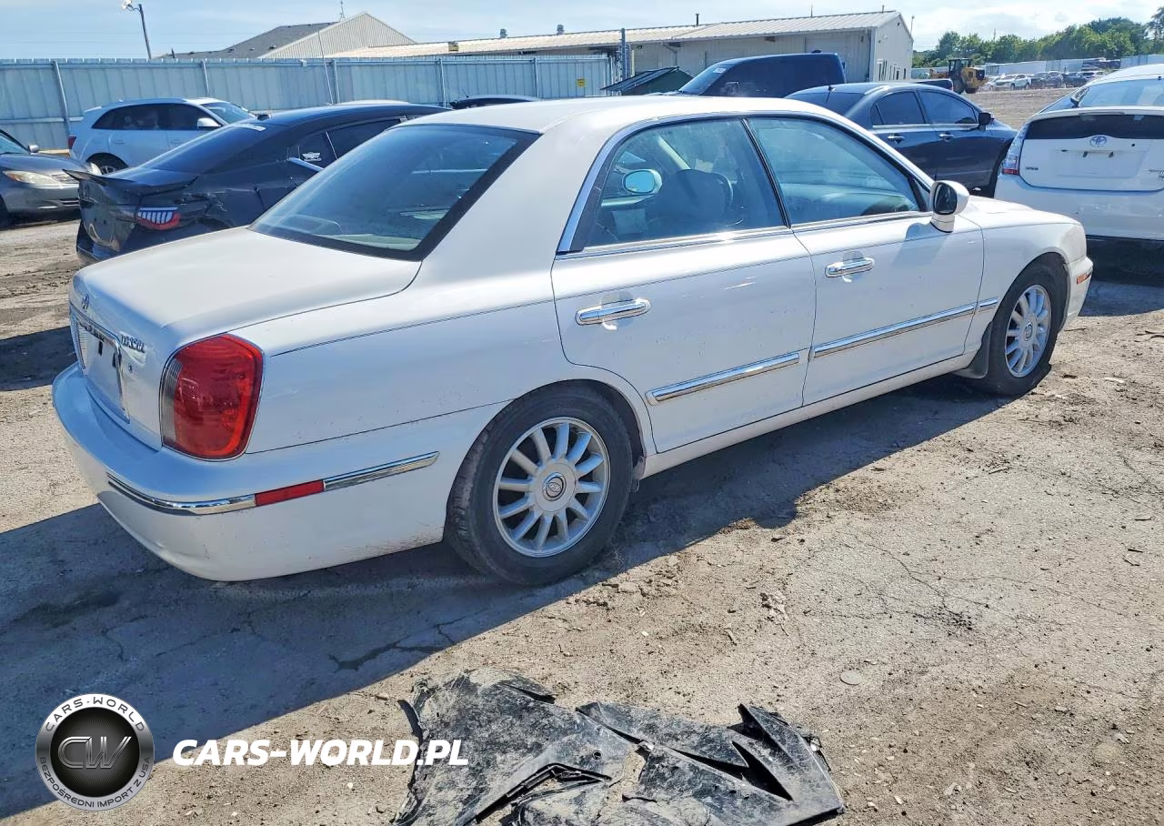 2004 Hyundai Xg 350 VIN:KMHFU45E24A328459 - 3
