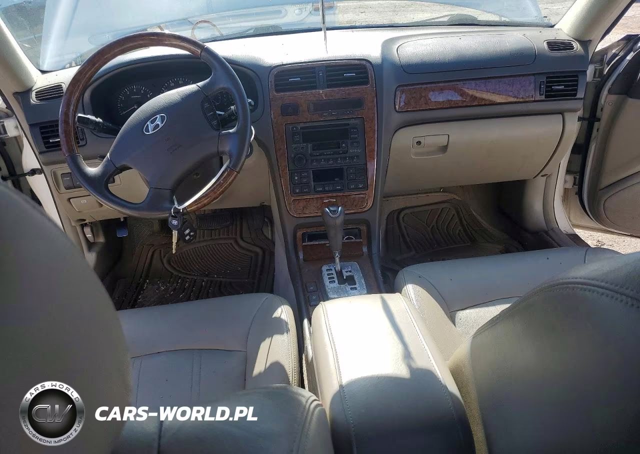 2004 Hyundai Xg 350 VIN:KMHFU45E24A328459 - 8