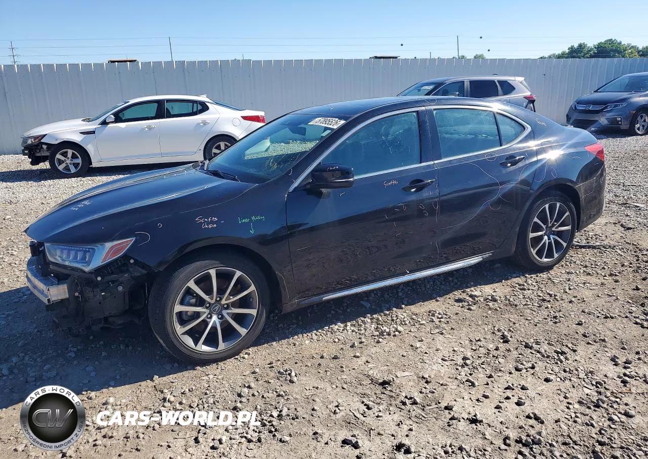 2018 Acura Tlx VIN:19UUB3F56JA002106 - 1