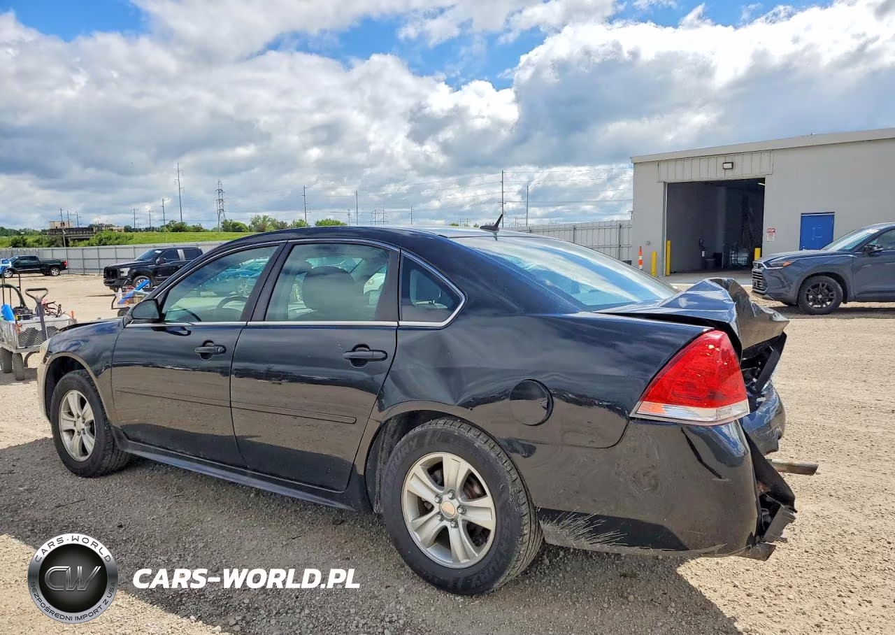 2012 Chevrolet Impala Ls VIN:2G1WA5E36C1119311 - 2