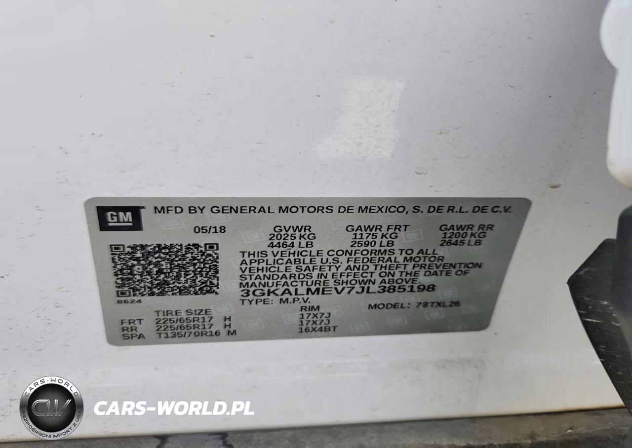 2018 GMC Terrain Sle VIN:3GKALMEV7JL385198 - 13