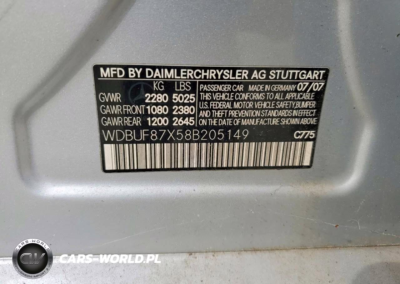 2008 Mercedes-Benz E 350 4Matic VIN:WDBUF87X58B205149 - 12