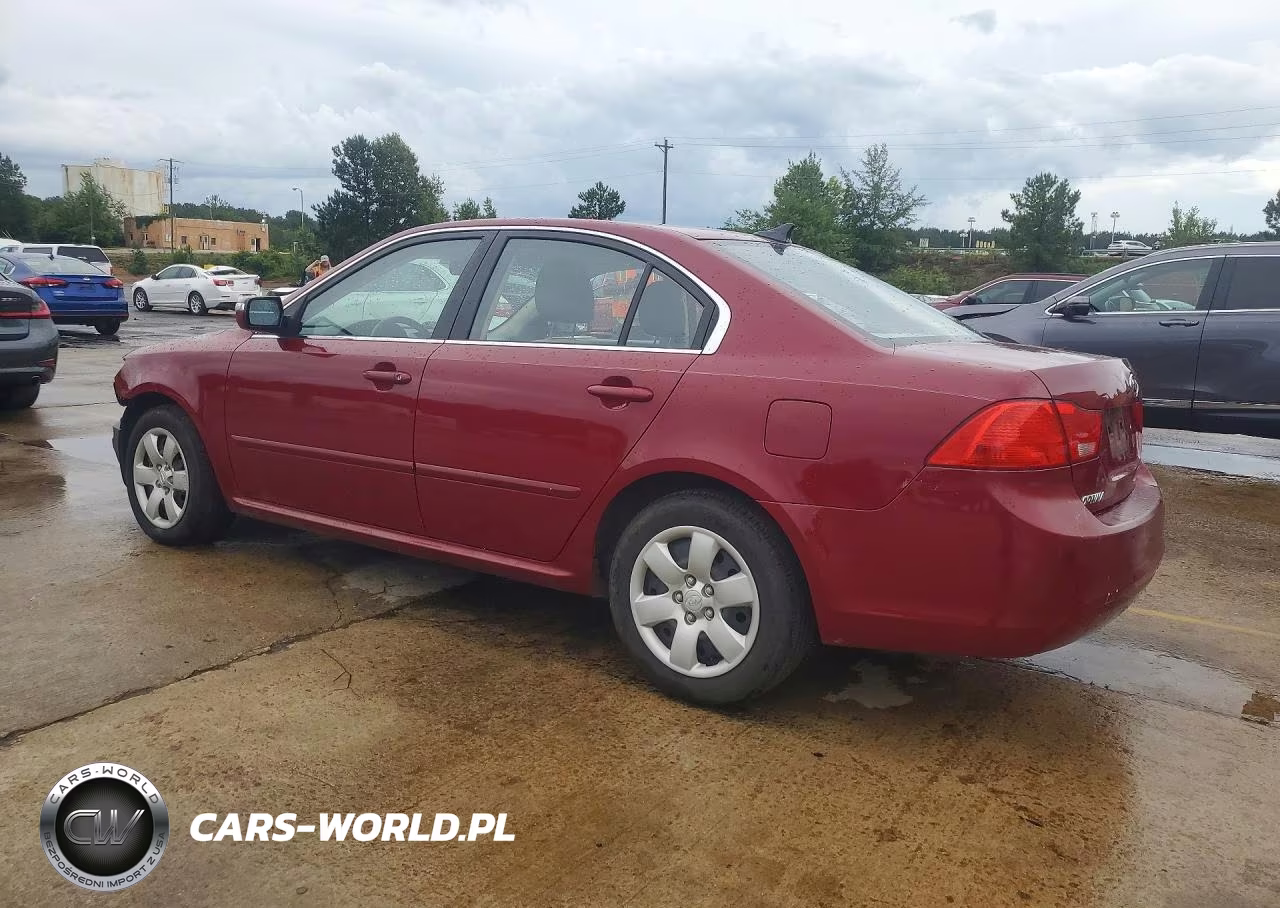 2009 Kia Optima Lx VIN:KNAGE228895304995 - 2