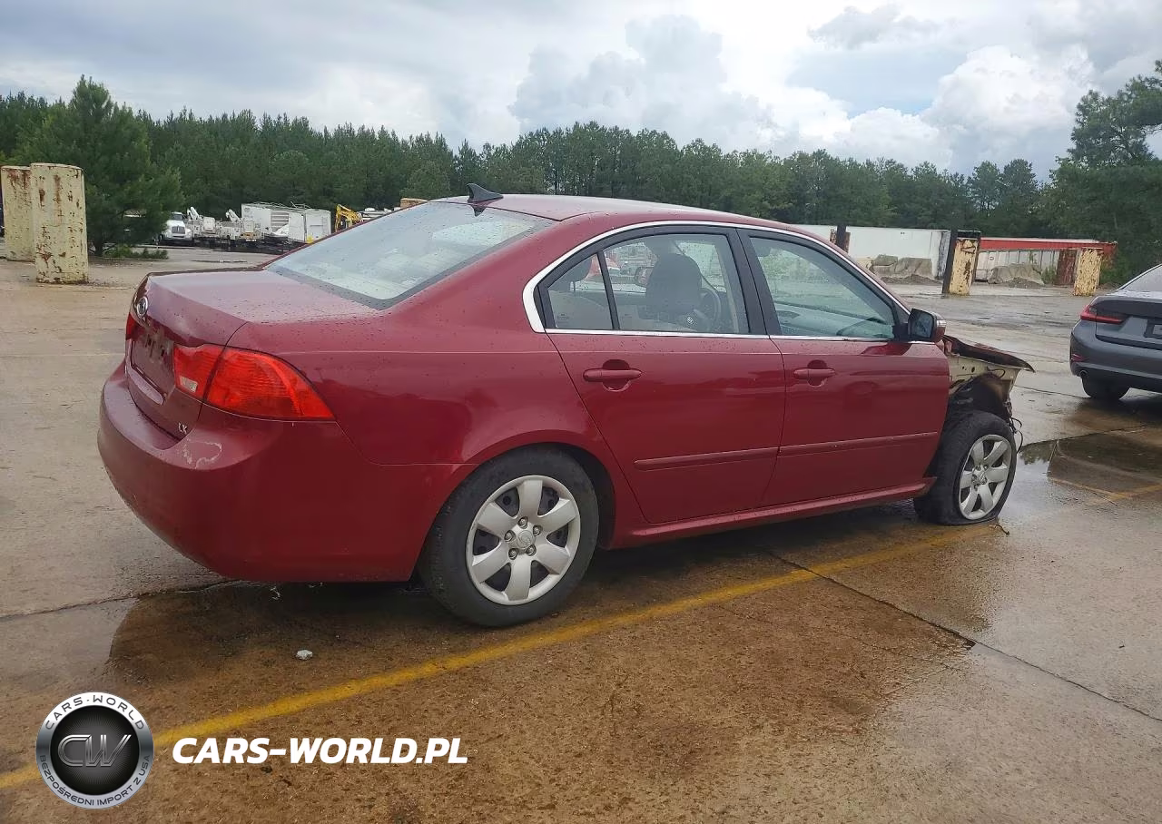 2009 Kia Optima Lx VIN:KNAGE228895304995 - 3
