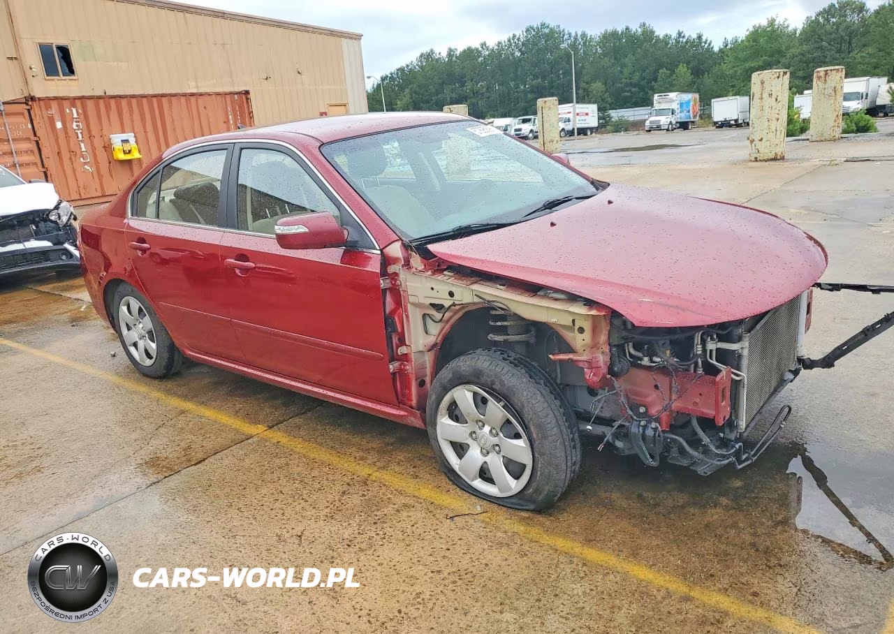 2009 Kia Optima Lx VIN:KNAGE228895304995 - 4