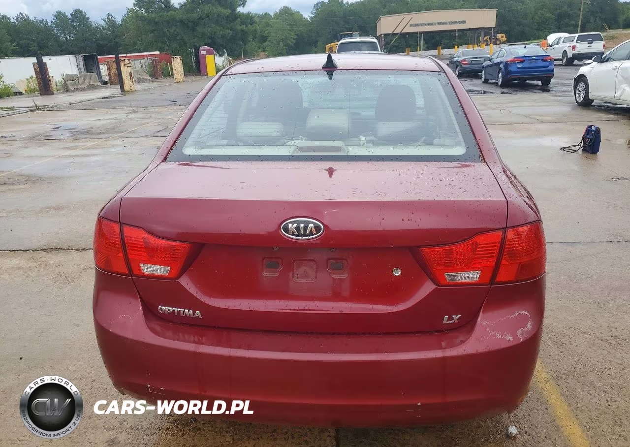 2009 Kia Optima Lx VIN:KNAGE228895304995 - 6