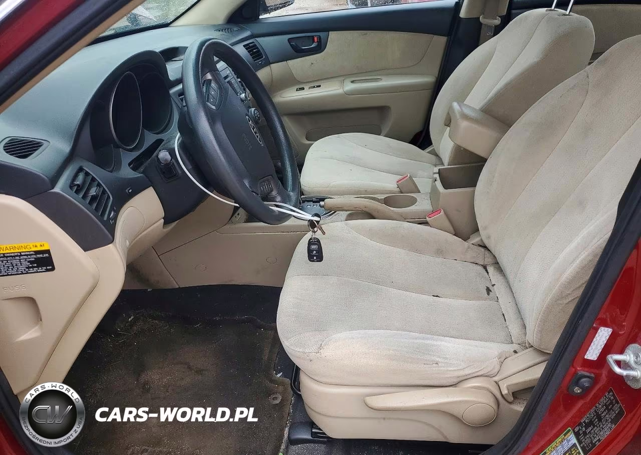 2009 Kia Optima Lx VIN:KNAGE228895304995 - 7