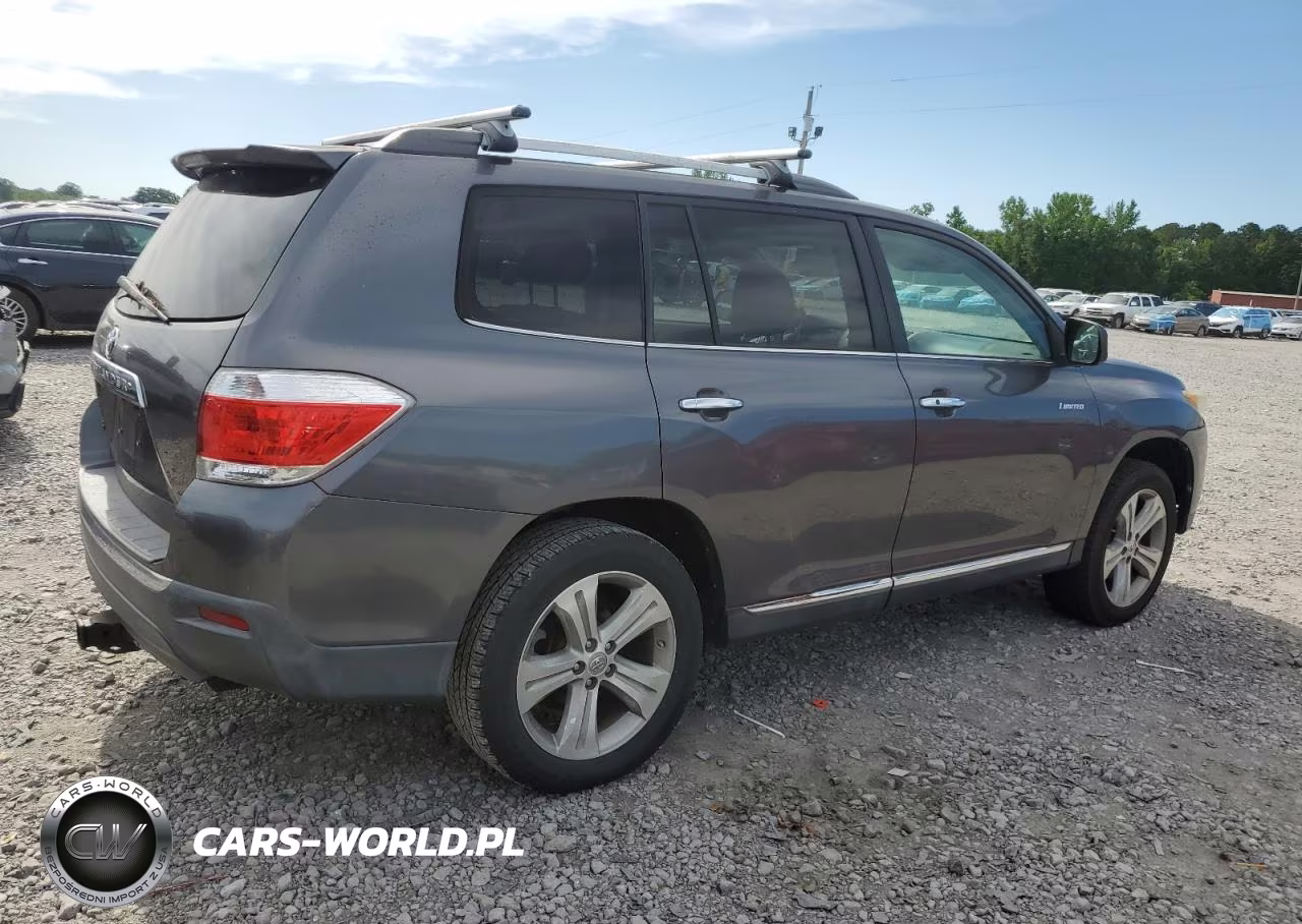 2012 Toyota Highlander Limited VIN:5TDYK3EH1CS062019 - 3