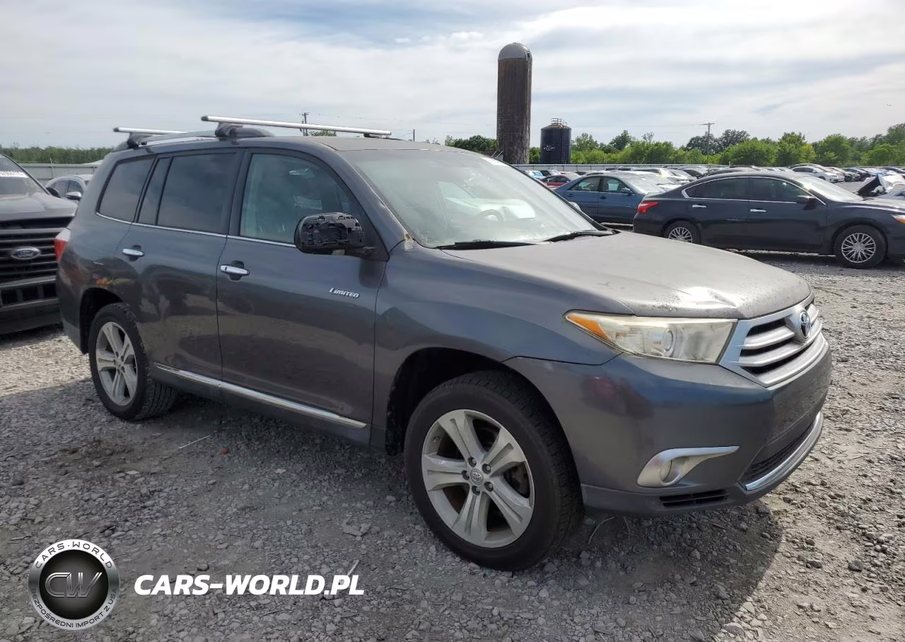2012 Toyota Highlander Limited VIN:5TDYK3EH1CS062019 - 4