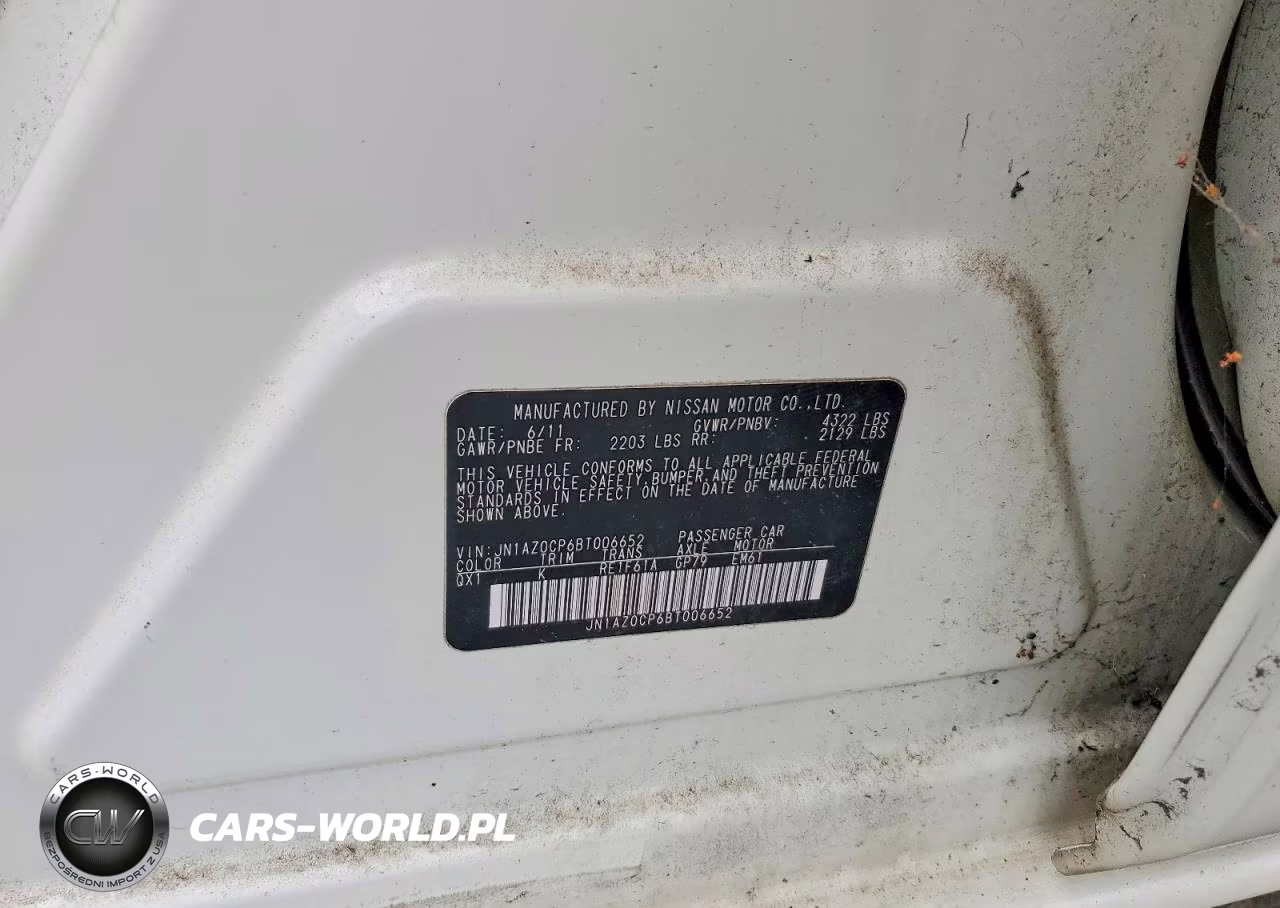 2011 Nissan Leaf VIN:JN1AZ0CP6BT006652 - 12