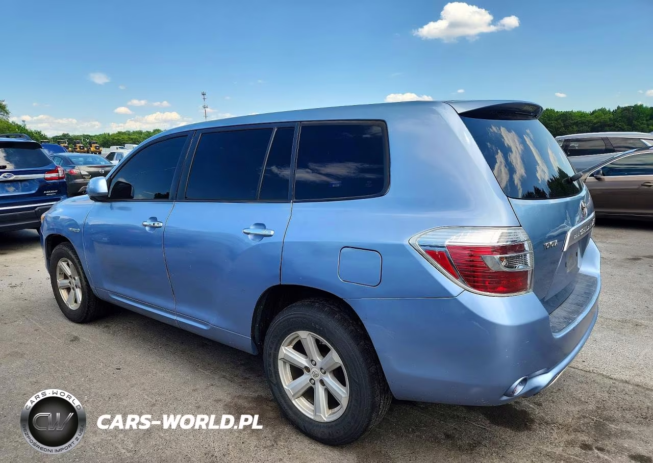 2008 Toyota Highlander Hybrid VIN:JTEEW41A482023974 - 2