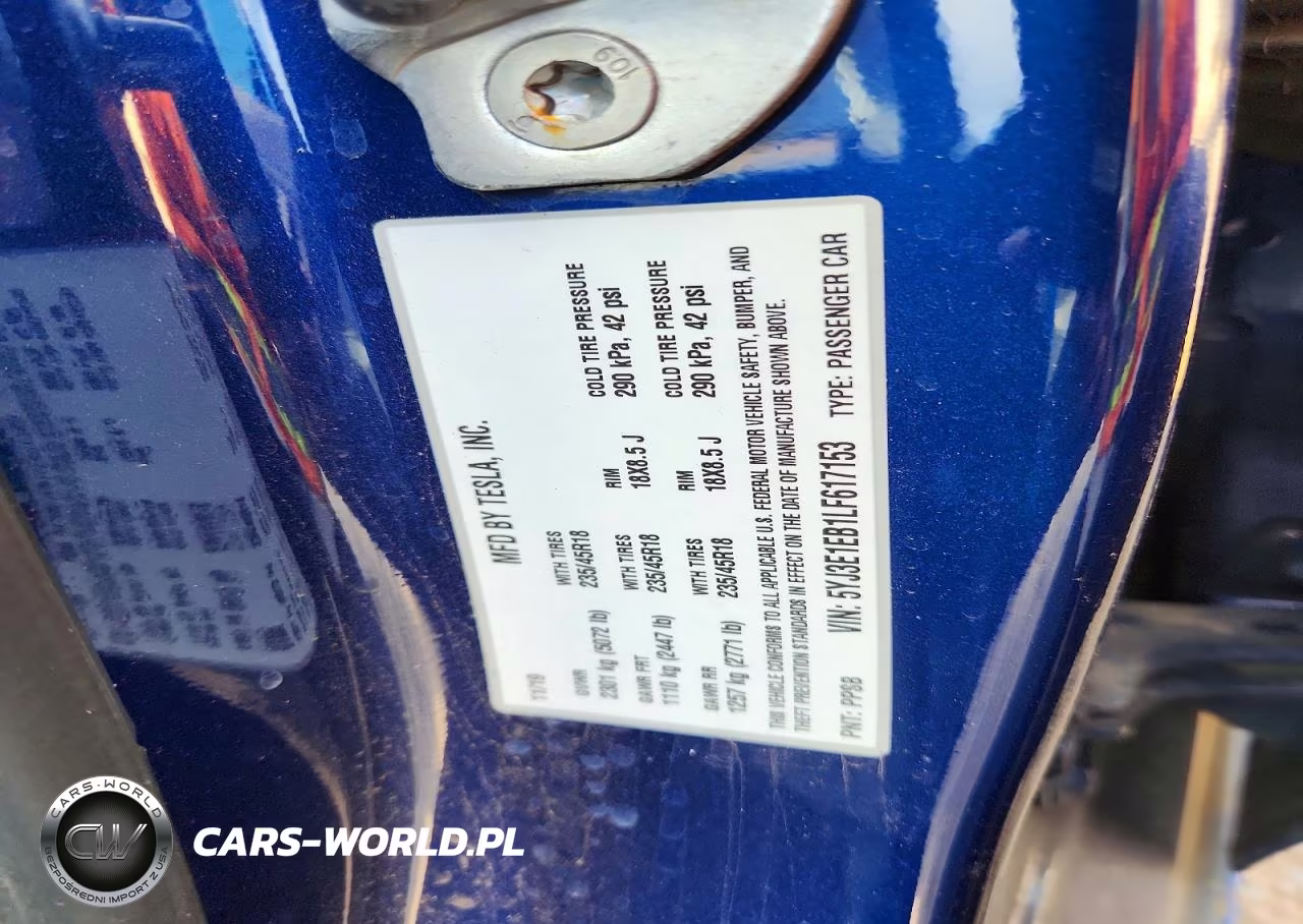 2020 Tesla Model 3 VIN:5YJ3E1EB1LF617153 - 13