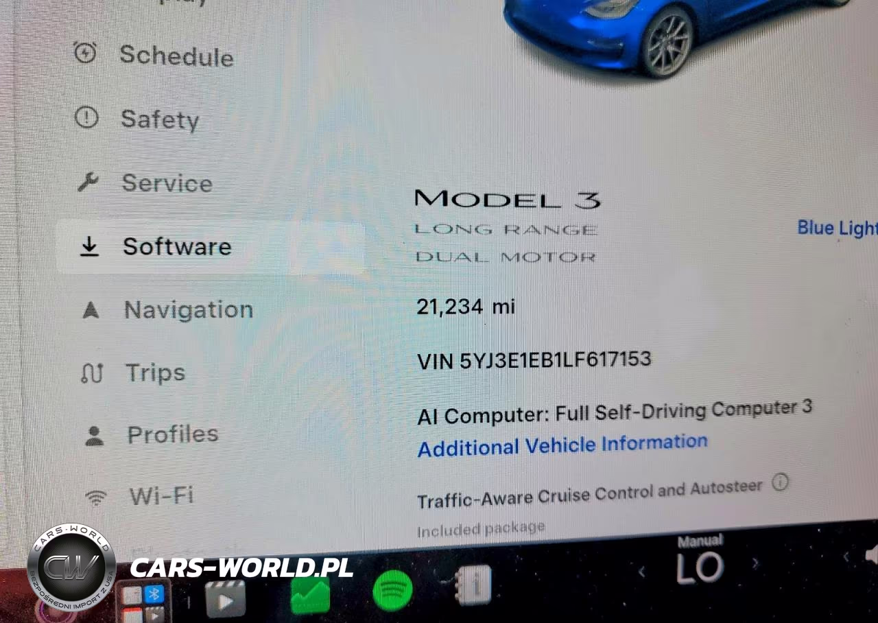 2020 Tesla Model 3 VIN:5YJ3E1EB1LF617153 - 9