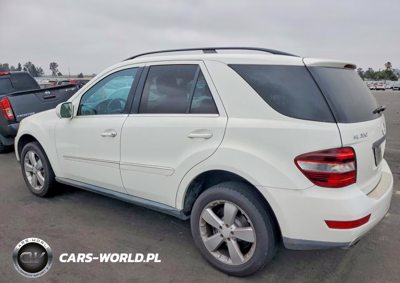 2010 Mercedes-Benz Ml 350 VIN:4JGBB5GB9AA537531 - 2