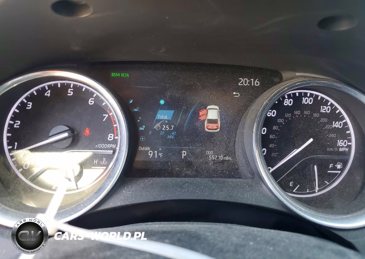2020 Toyota Camry Xle VIN:4T1F11AK6LU897993 - 9