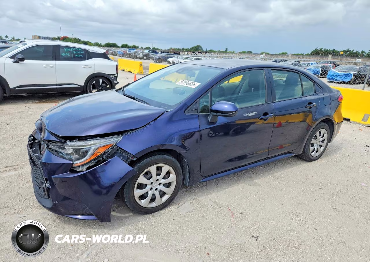 2021 Toyota Corolla Le VIN:JTDEPMAE0MJ133294 - 1