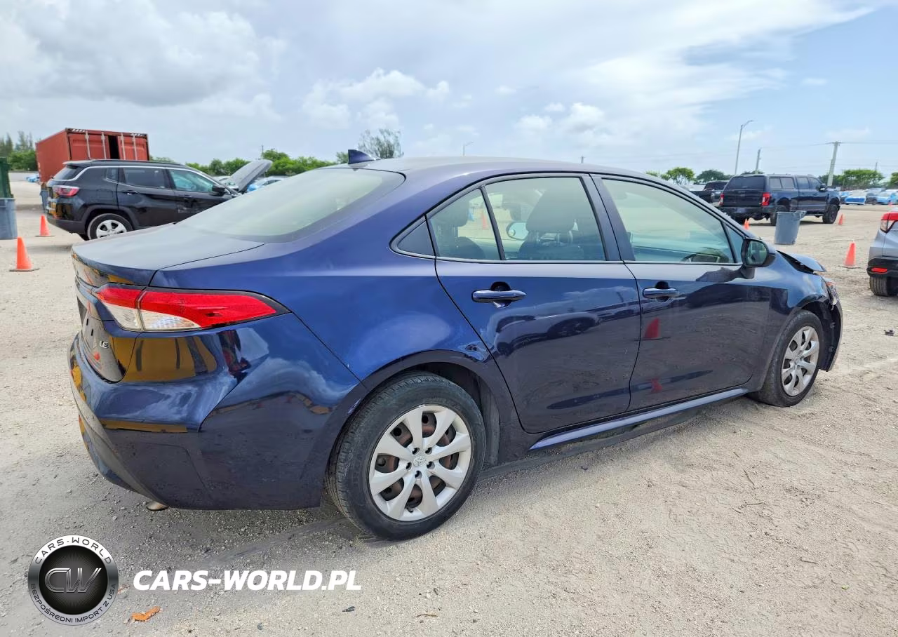 2021 Toyota Corolla Le VIN:JTDEPMAE0MJ133294 - 3