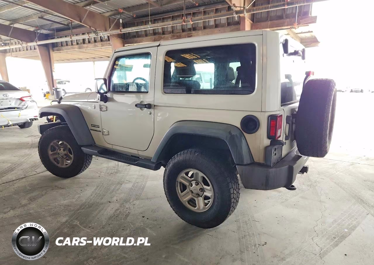 2010 Jeep Wrangler Sport VIN:1J4AA2D18AL136970 - 2