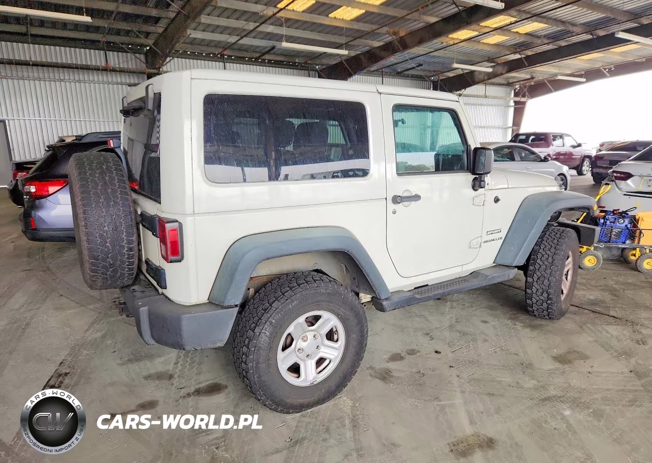 2010 Jeep Wrangler Sport VIN:1J4AA2D18AL136970 - 3