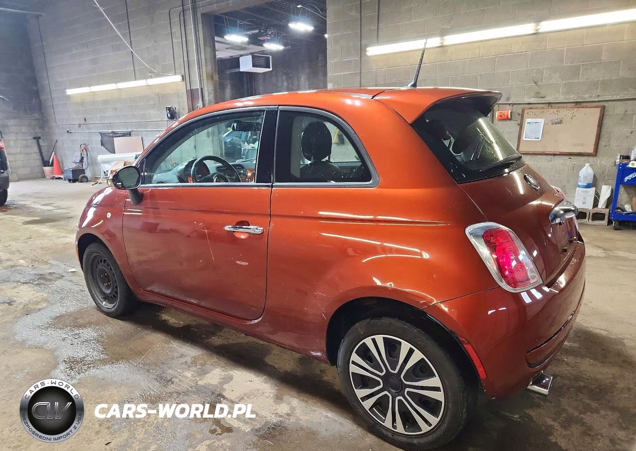 2014 Fiat 500 VIN:3C3CFFARXET288345 - 2