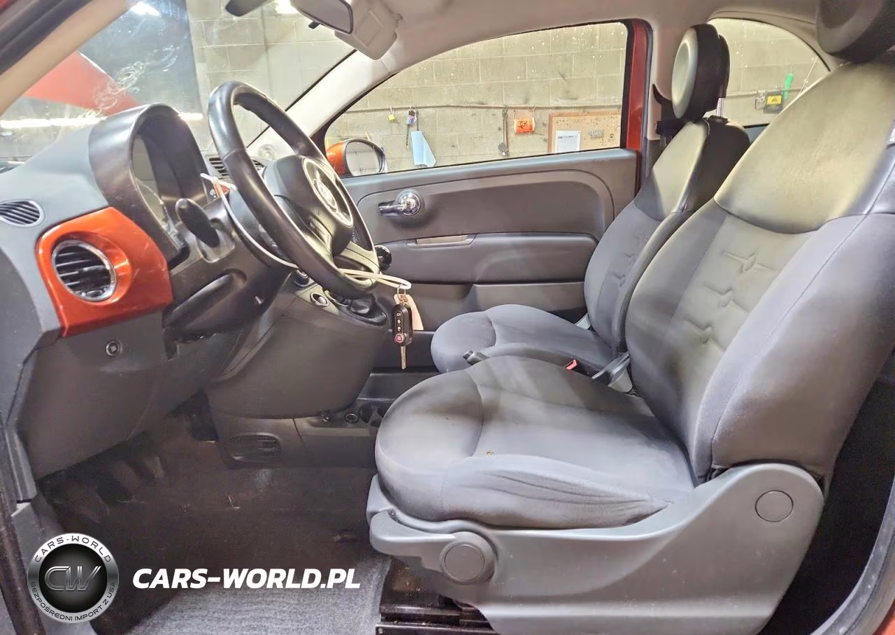 2014 Fiat 500 VIN:3C3CFFARXET288345 - 7