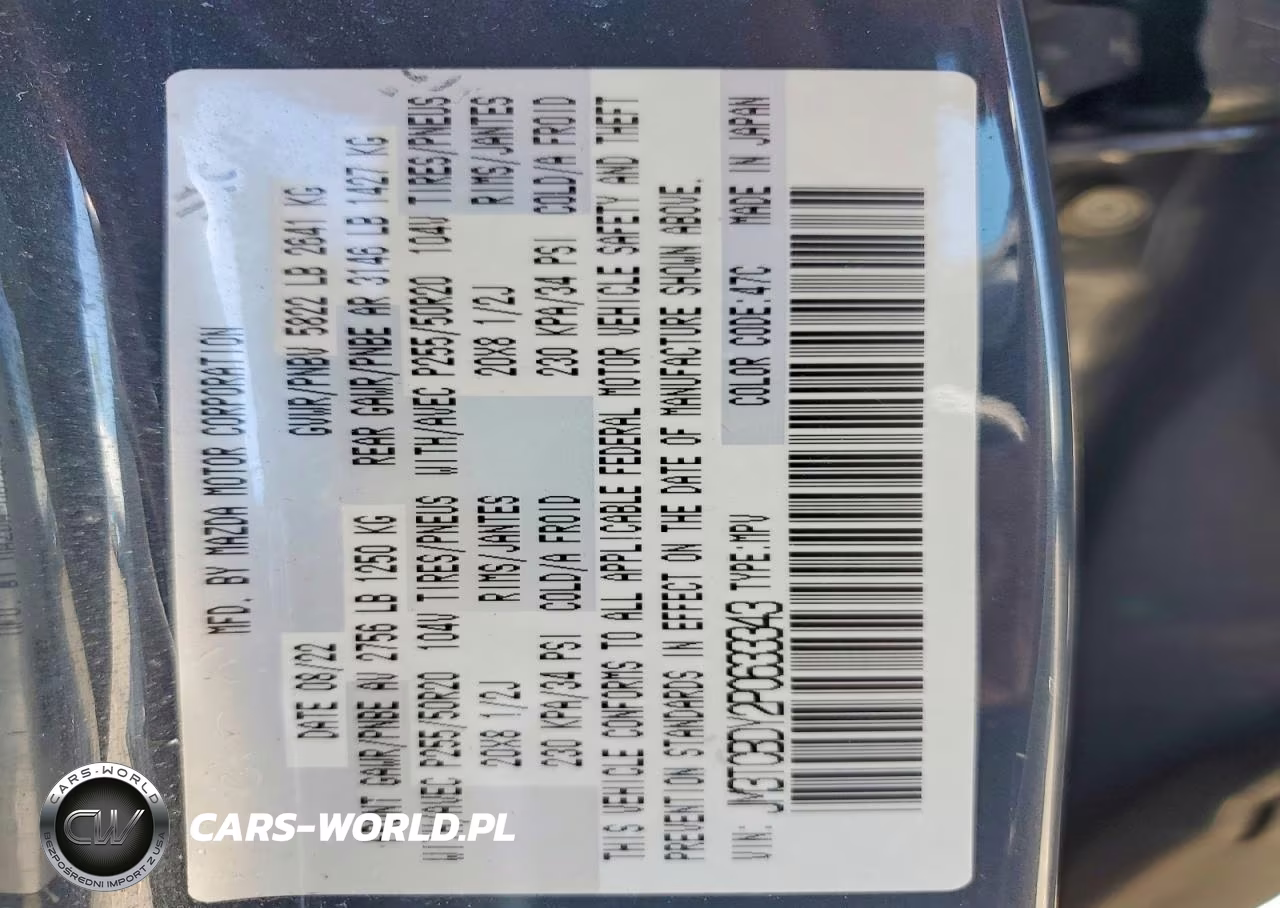 2023 Mazda Cx-9 Grand Touring VIN:JM3TCBDY2P0633343 - 13
